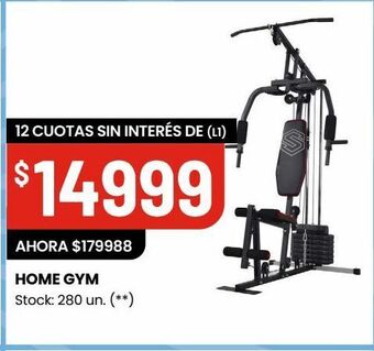Changomas Home gym oferta