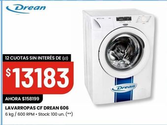 Changomas Lavarropas drean oferta