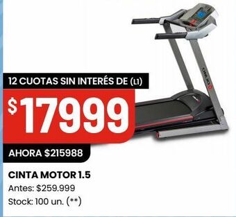 Changomas Cinta motor 1.5 oferta