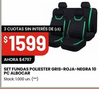 Changomas Set fundas poliester oferta