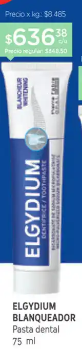 Farmacity Elgydium Blanqueador Pasta dental 75ml oferta