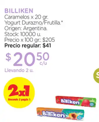 Farmacity Billiken Caramelos x 20 gr oferta