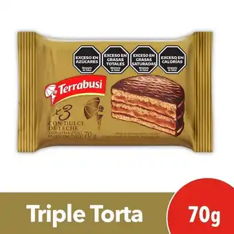 Coto Alfajor triple terrabusi torta 70g oferta