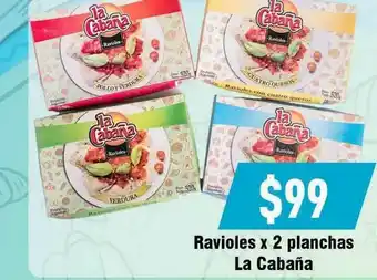 Supermercados Zeta Ravioles X 2 Planchas La Cabaña oferta