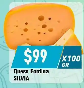Supermercados Zeta Queso Fontina Silvia x 100gr oferta