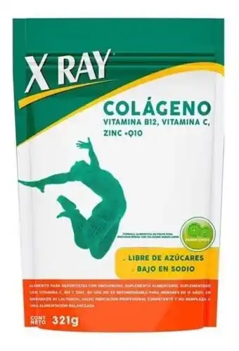 Farmacia Del Puente X ray colágeno vitamina b12 vitamina c zinc y q10 polvo 321 g unico oferta
