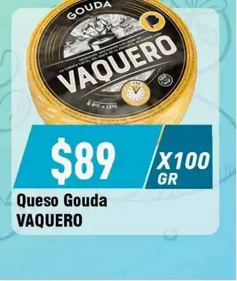 Supermercados Zeta Queso Gouda Vaquero x 100gr oferta