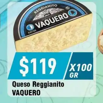 Supermercados Zeta Queso Reggianito Vaquero x 100gr oferta