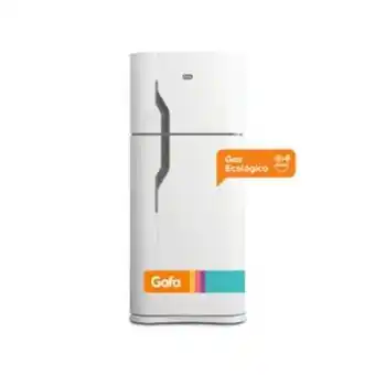 Frávega Heladera con freezer gafa hgf358afb blanca 282lts oferta