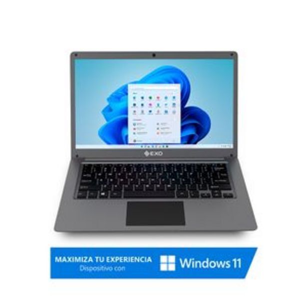 Frávega Notebook exo 14 intel n4020 4gb 128gb ssd t56 windows 11 oferta