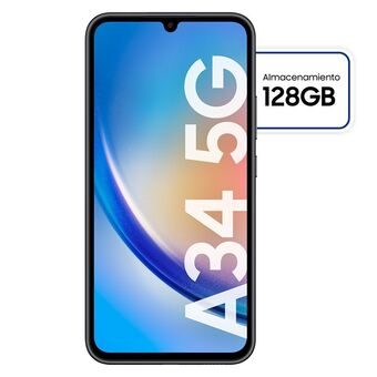 Frávega Celular samsung galaxy a34 5g 128gb graphite oferta