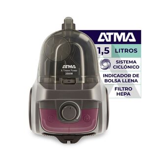 Frávega Aspiradora atma x-treme power as9021pi 2000w oferta