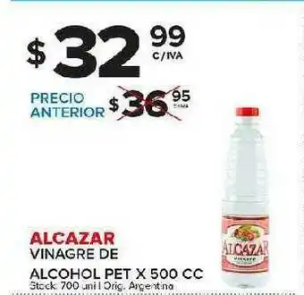 Carrefour Maxi Alcazar Vinagre De Alcohol Pet X 500cc oferta