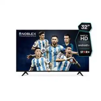 Castillo Hogar Smart tv led 32 noblex dk32x7000 oferta