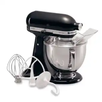 Pinturerías Rex Batidora planetaria kitchenaid artisan 4,8 lts ksm150 negro oferta