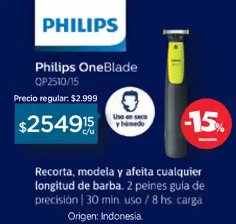 Farmacity Philips OneBlade oferta