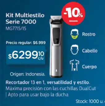 Farmacity Kit Multiestilo Serie 7000 oferta
