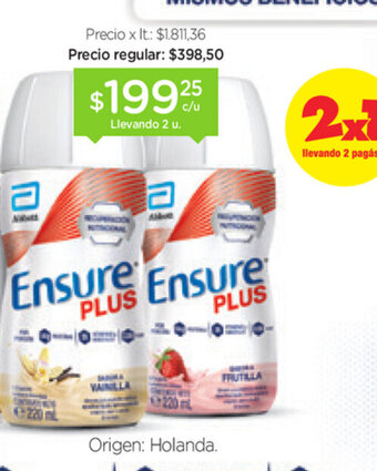 Farmacity Ensure Plus oferta