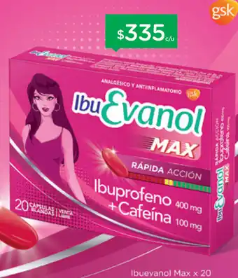 Farmacity IbuEvanol Max oferta