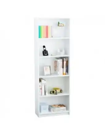 Rio Shop Deco Biblioteca 5 estantes blanca oferta
