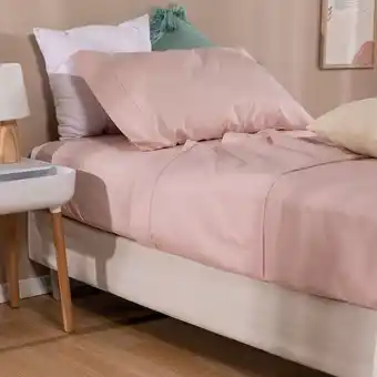 Arredo Juego de sábanas king size liso colores oferta