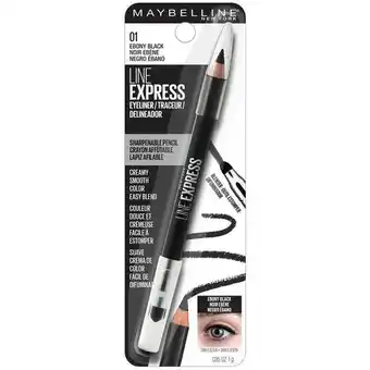 Pigmento Lápiz delineador de ojos line express ebony oferta