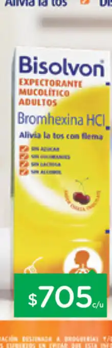 Farmacity Bisolvon Expectorante Mucolitico Adultos oferta
