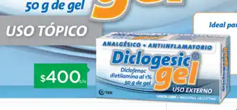Farmacity Analgésico Diclogesic gel oferta