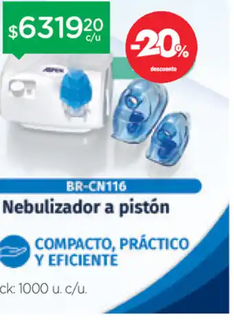 Farmacity Nebulizador a pistón oferta