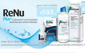 Farmacity Renu Plus oferta