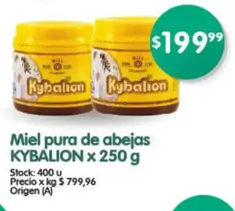 Supermercados Buenos Días Kybalion Miel pura abejas x 250g oferta