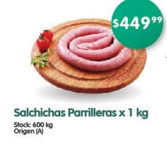 Supermercados Buenos Días Salchichas Parrilleras x 1kg oferta