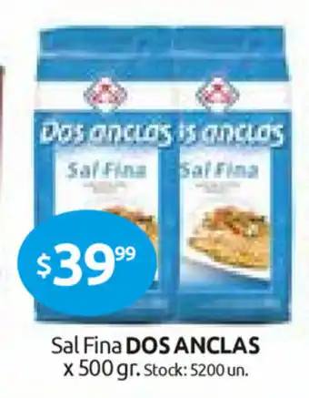 Cordiez Don Anclas Sal Fina x 500gr oferta