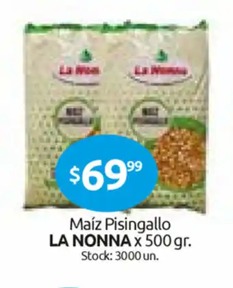Cordiez La Nonna Maíz Pisingallo x 500gr oferta
