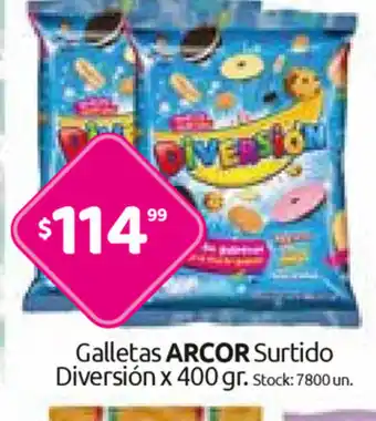 Cordiez Arcor Galletas Surtido Diversion x 400gr oferta