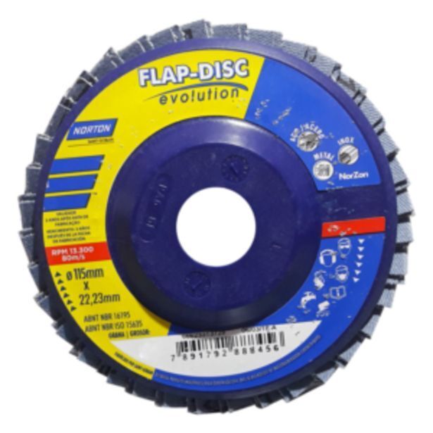 Pinturerías Martel Norton disco flap r822 norzon 115 mm 80 oferta