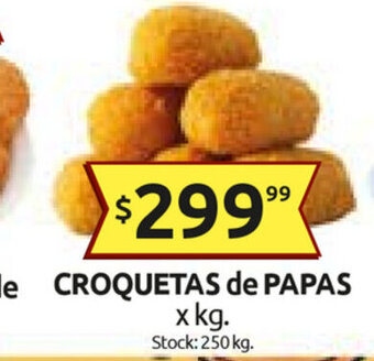 Cordiez Croquetas de Papas x kg oferta
