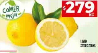 Supermercados DIA LIMON oferta