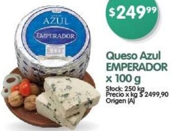 Supermercados Buenos Días Queso Azul EMPERADOR x 100g oferta