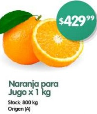 Supermercados Buenos Días Naranja para Jugo x 1 kg oferta