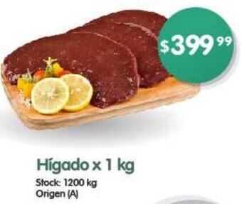 Supermercados Buenos Días Hígado x 1 kg oferta