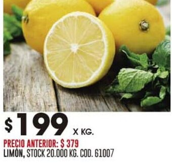 Coto LIMON oferta