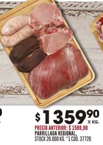 Coto PARRILLADA REGIONAL oferta