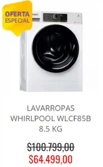 Sampietro Lavarropas Whirlpool WLCF858 8.5kg oferta
