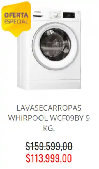 Sampietro Lavasecarropas Whirlpool WCF09BY 9kg oferta