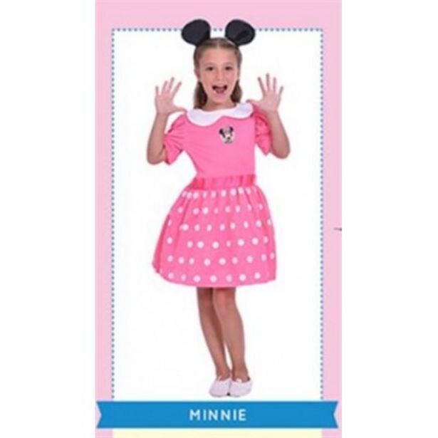 Jugueteria Pluto's Disfraz minnie rosa  t:1.. oferta