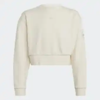 Adidas Buzo corto estampado de cuello redondo oferta