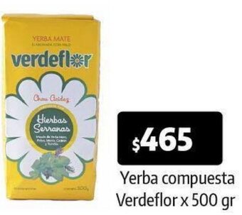 Yerba compuesta Verdeflor x 500 gr