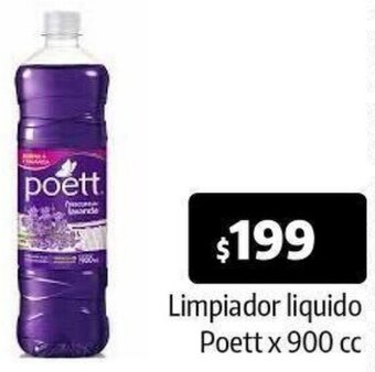 Autoservicio Capo Limpiador liquido Poett x 900 cc oferta