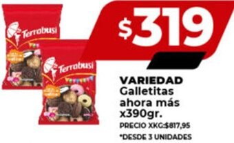 Supermayorista Vital VARIEDAD Galletitas ahora más x390gr. oferta